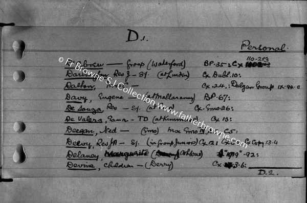 FR BROWNES INDEX